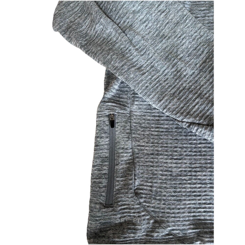 Nike Sphere Element 1/2 Zip Running Top XL Gray Heather Thumbholes 683906-066 - Picture 5 of 11